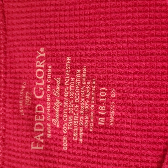 Pink Faded Glory Shirt - Picture 3 of 3